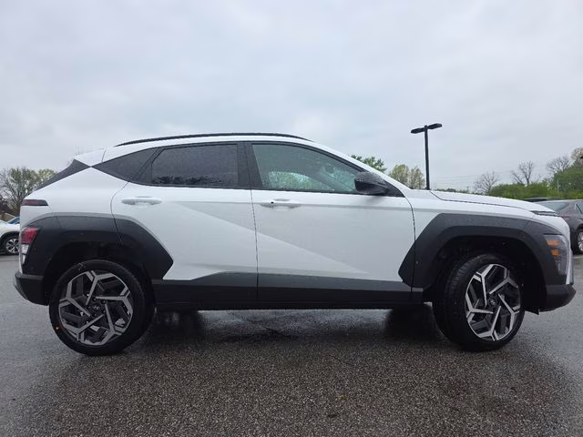 2026 Atlas White Hyundai Kona SEL Premium AWD SUV