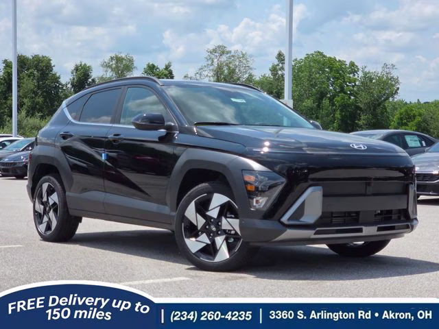 2026 Abyss Black Pearl Hyundai Kona Limited AWD SUV