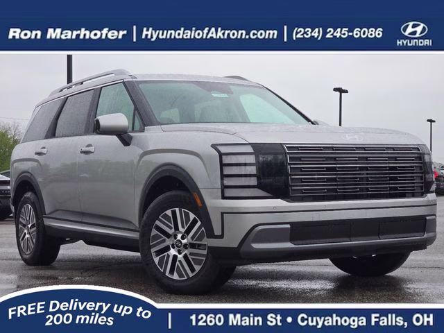 2026 Typhoon Silver Metallic Hyundai Palisade Hybrid SEL AWD SUV