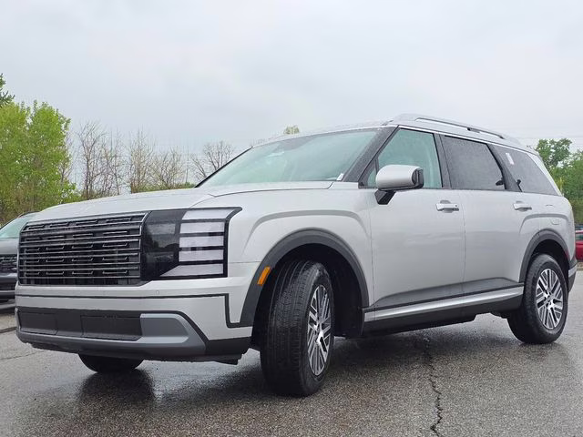 2026 Typhoon Silver Metallic Hyundai Palisade Hybrid SEL AWD SUV