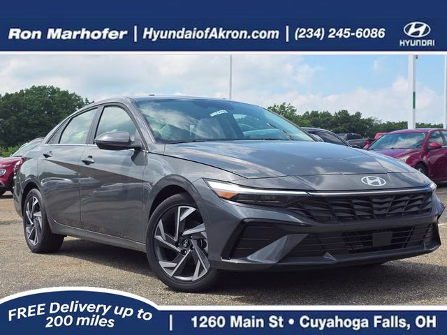2026 Ecotronic Gray Hyundai Elantra Limited FWD Sedan