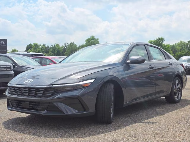 2026 Ecotronic Gray Hyundai Elantra Limited FWD Sedan