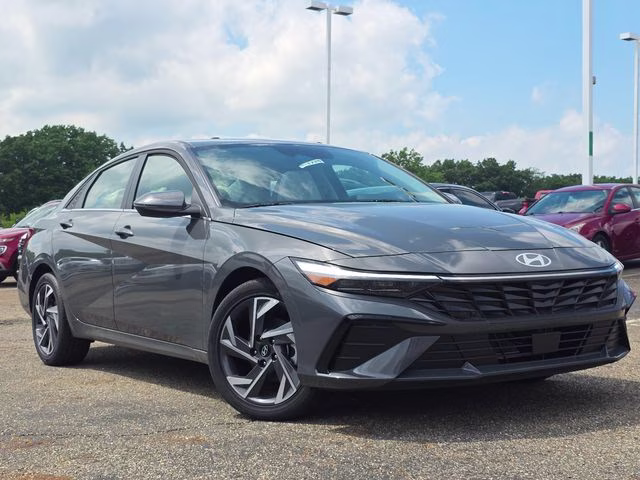 2026 Ecotronic Gray Hyundai Elantra Limited FWD Sedan