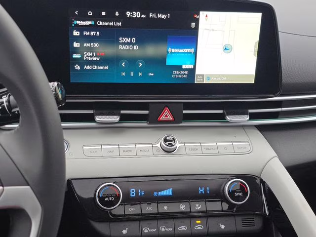 2026 Abyss Black Hyundai Elantra Limited FWD Sedan