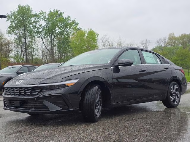 2026 Abyss Black Hyundai Elantra Limited FWD Sedan
