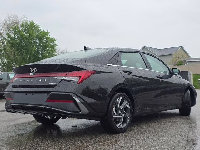 2026 Abyss Black Hyundai Elantra Limited FWD Sedan