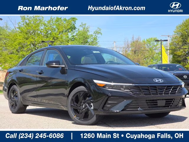 2026 Abyss Black Hyundai Elantra SEL Sport FWD Sedan