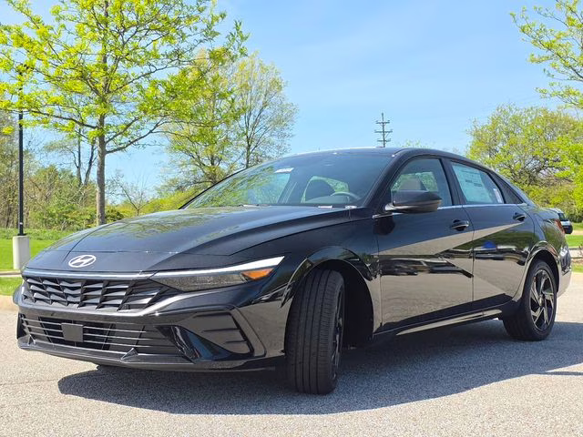 2026 Abyss Black Hyundai Elantra SEL Sport FWD Sedan