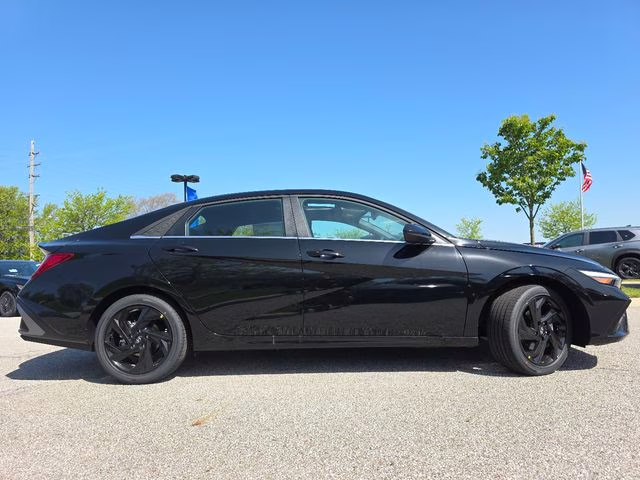 2026 Abyss Black Hyundai Elantra SEL Sport FWD Sedan