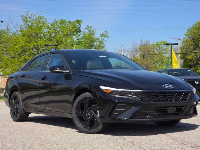 2026 Abyss Black Hyundai Elantra SEL Sport FWD Sedan