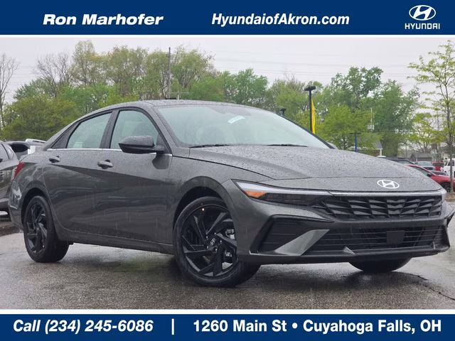 2026 Amazon Gray Hyundai Elantra SEL Sport FWD Sedan