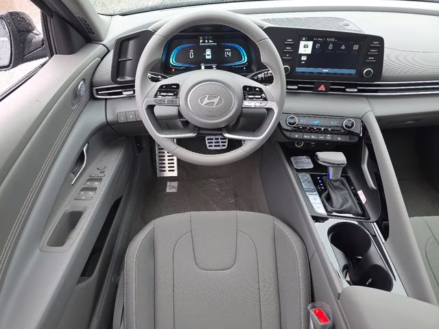 2026 Amazon Gray Hyundai Elantra SEL Sport FWD Sedan