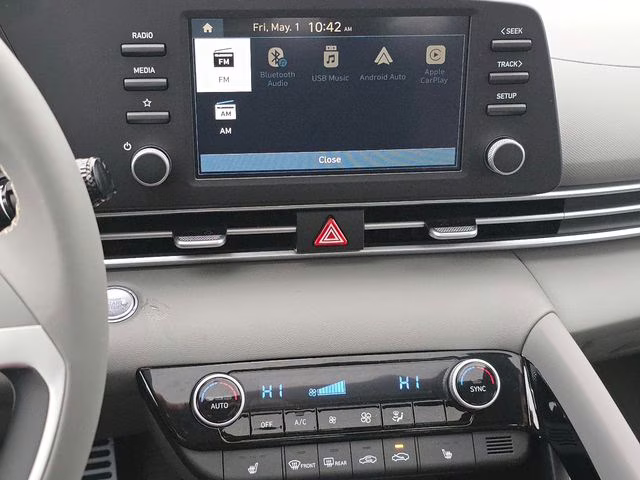 2026 Amazon Gray Hyundai Elantra SEL Sport FWD Sedan
