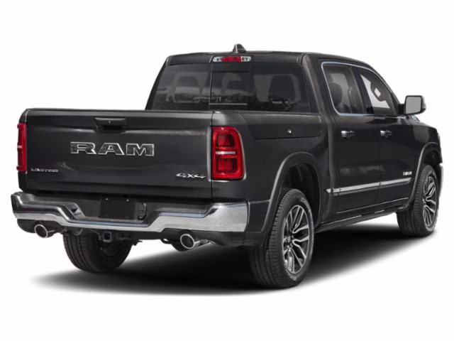2025 Diamond Black Crystal Pearlcoat Ram 1500 Limited 4X4 Truck