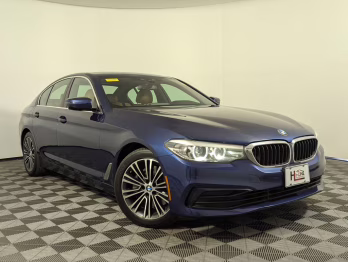 2019 Mediterranean Blue Metallic BMW 5 Series 530i xDrive AWD Sedan