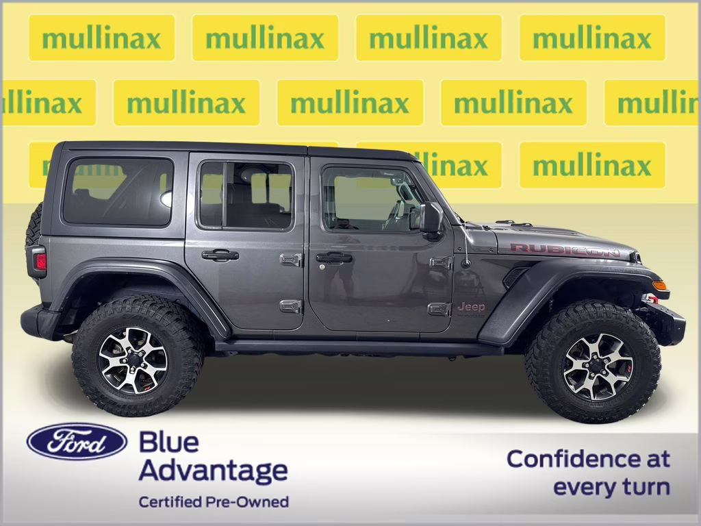 2020 Granite Crystal Metallic Clearcoat Jeep Wrangler Unlimited Rubicon 4X4 SUV