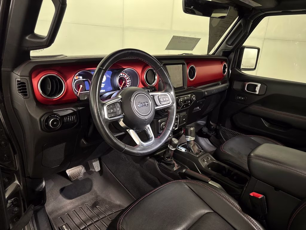 2020 Granite Crystal Metallic Clearcoat Jeep Wrangler Unlimited Rubicon 4X4 SUV