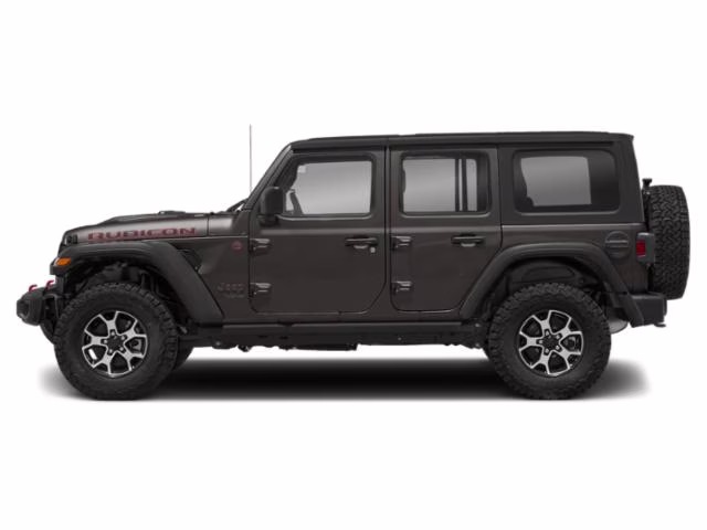 2020 Granite Crystal Metallic Clearcoat Jeep Wrangler Unlimited Rubicon 4X4 SUV