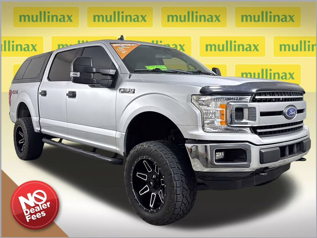 2019 Ingot Silver Ford F-150 XLT 4X4 Truck