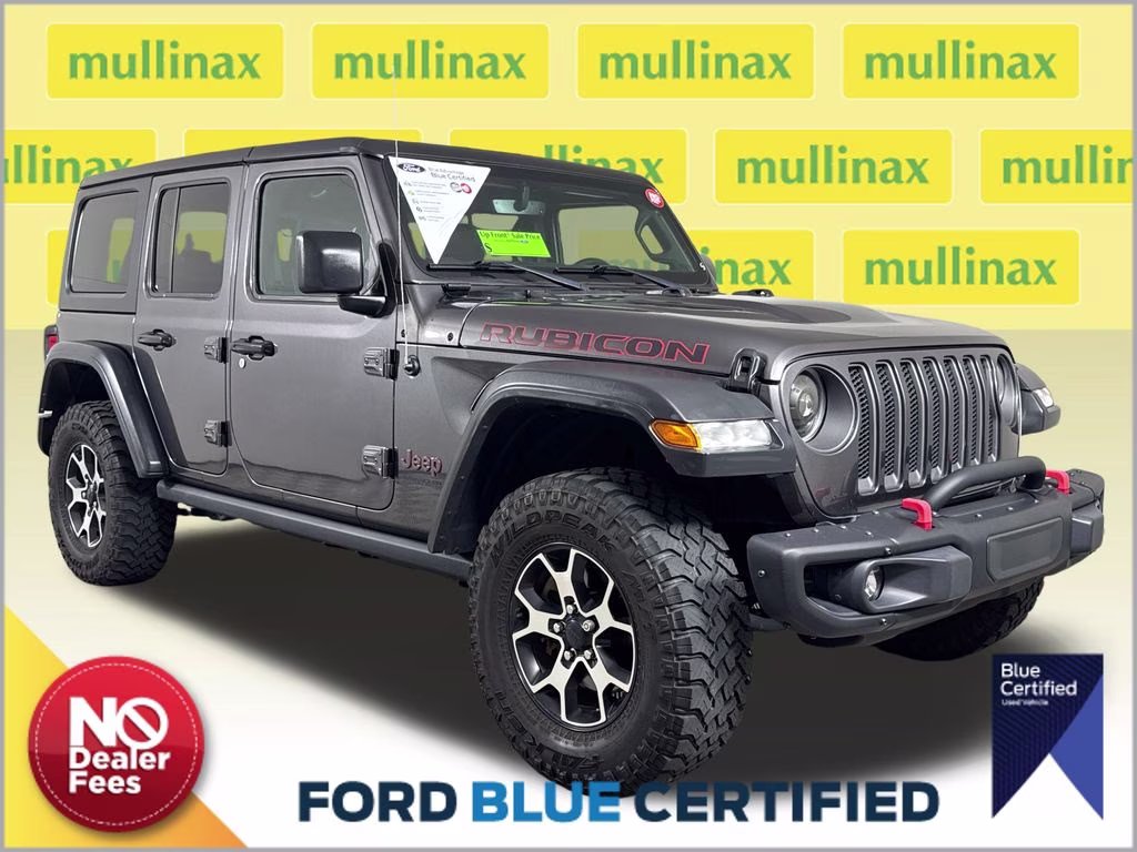 2020 Granite Crystal Metallic Clearcoat Jeep Wrangler Unlimited Rubicon 4X4 SUV