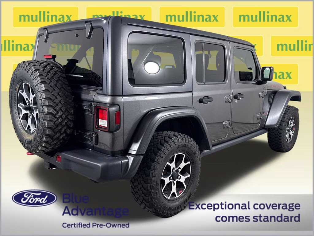 2020 Granite Crystal Metallic Clearcoat Jeep Wrangler Unlimited Rubicon 4X4 SUV
