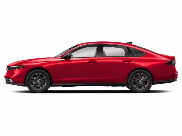 2025 Radiant Red Honda Accord SE FWD Sedan
