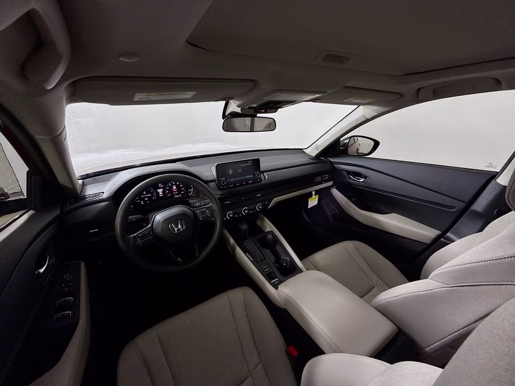 2025 Radiant Red Honda Accord SE FWD Sedan