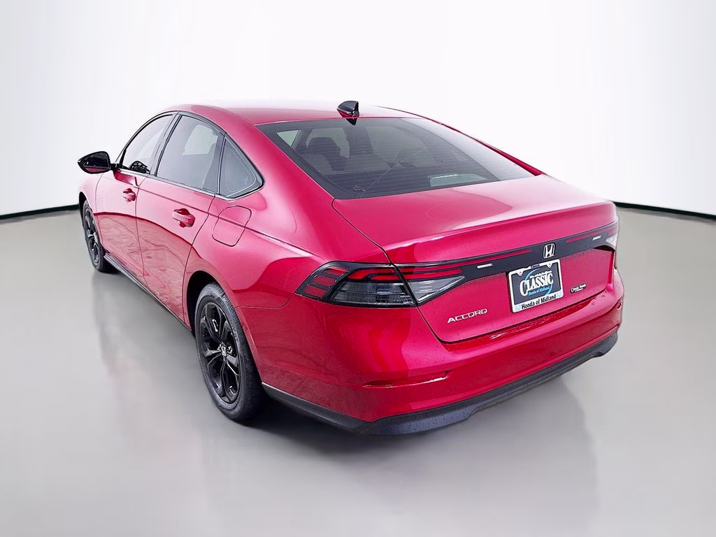 2025 Radiant Red Honda Accord SE FWD Sedan