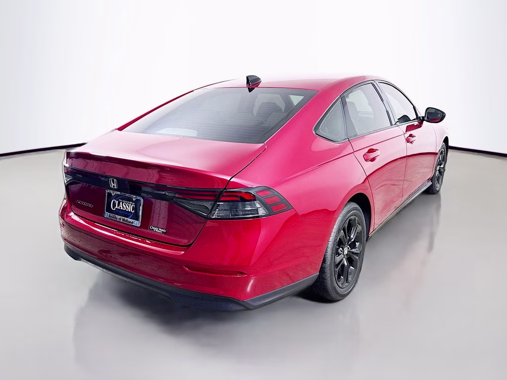 2025 Radiant Red Honda Accord SE FWD Sedan