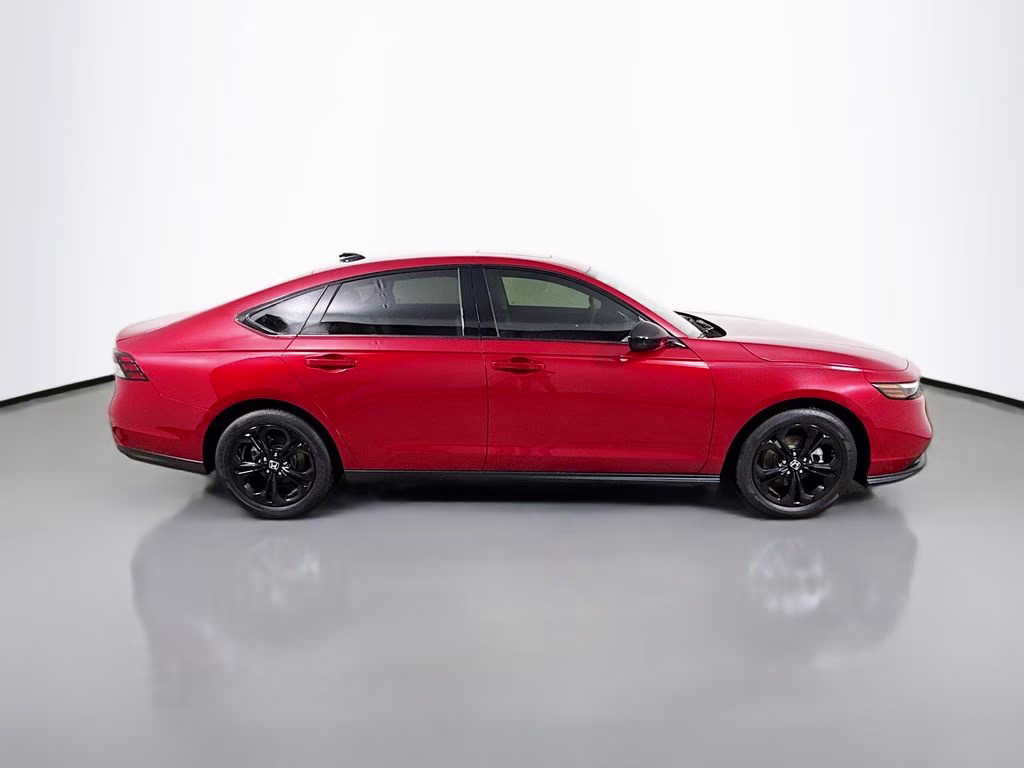 2025 Radiant Red Honda Accord SE FWD Sedan
