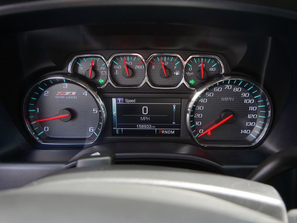 2015 Deep Ocean Blue Metallic Chevrolet Silverado 1500 LT 4X4 Truck