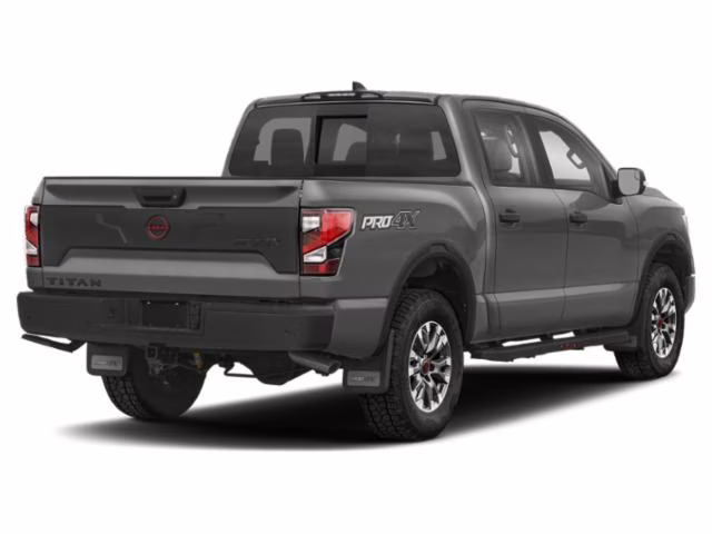 2024 Gun Metallic Nissan Titan PRO-4X 4X4