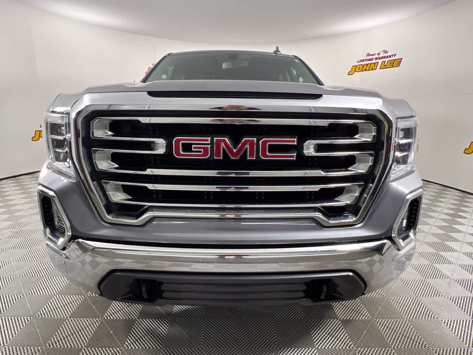 2021 Satin Steel Metallic GMC Sierra 1500 SLT 4X4 Truck