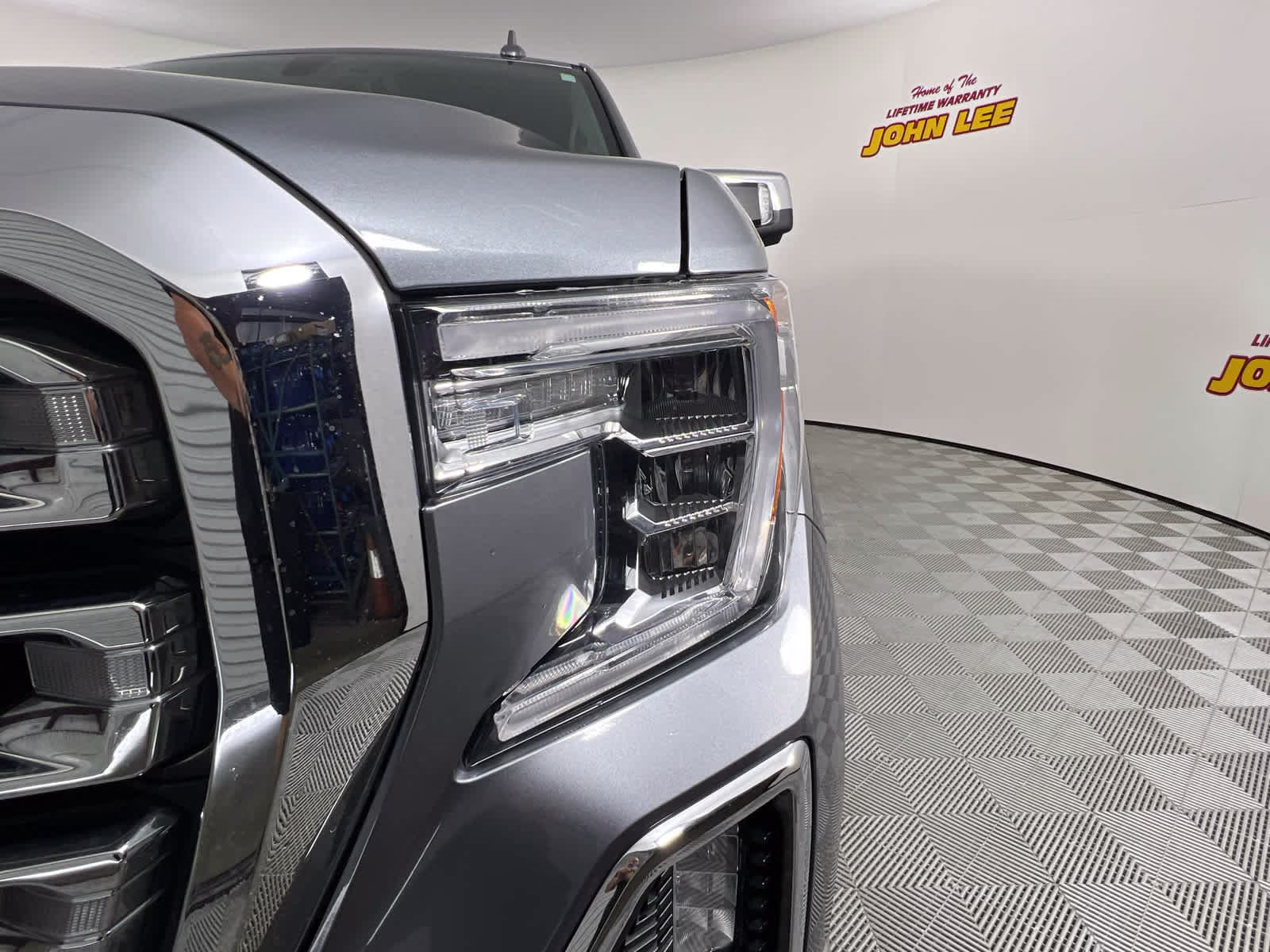 2021 Satin Steel Metallic GMC Sierra 1500 SLT 4X4 Truck