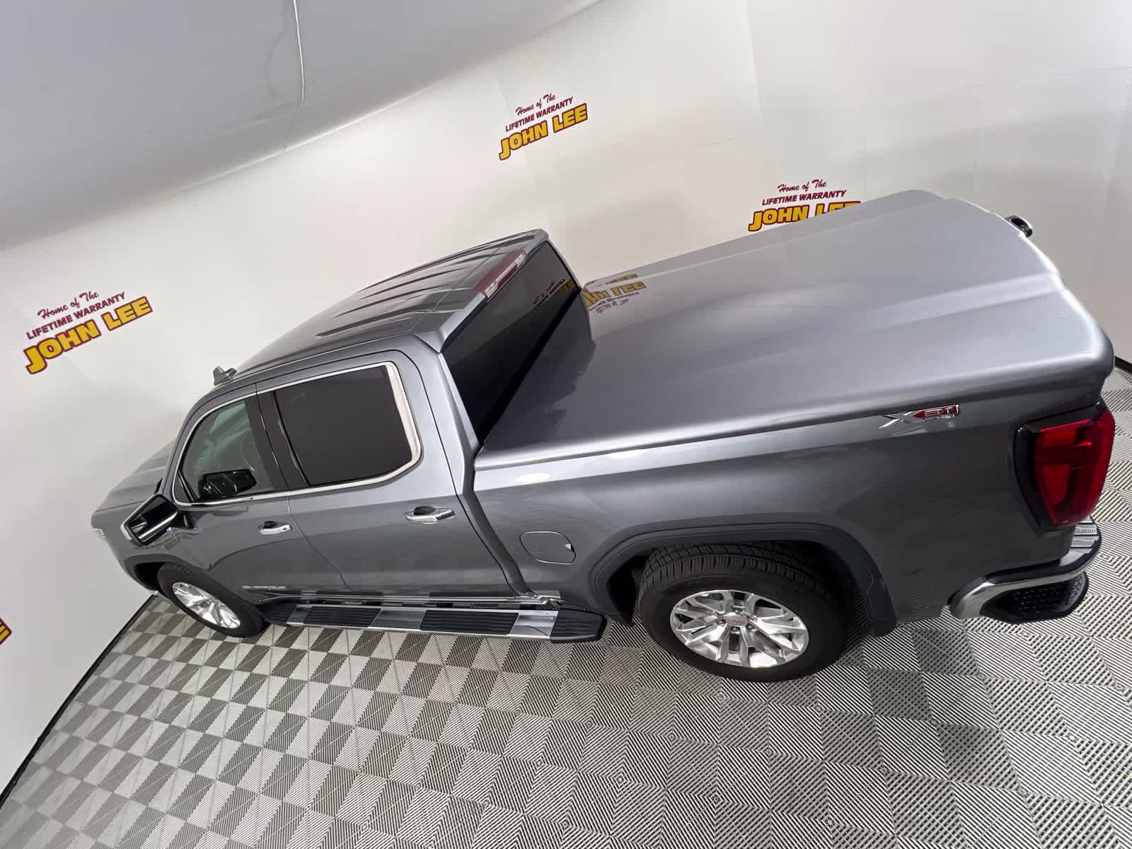 2021 Satin Steel Metallic GMC Sierra 1500 SLT 4X4 Truck