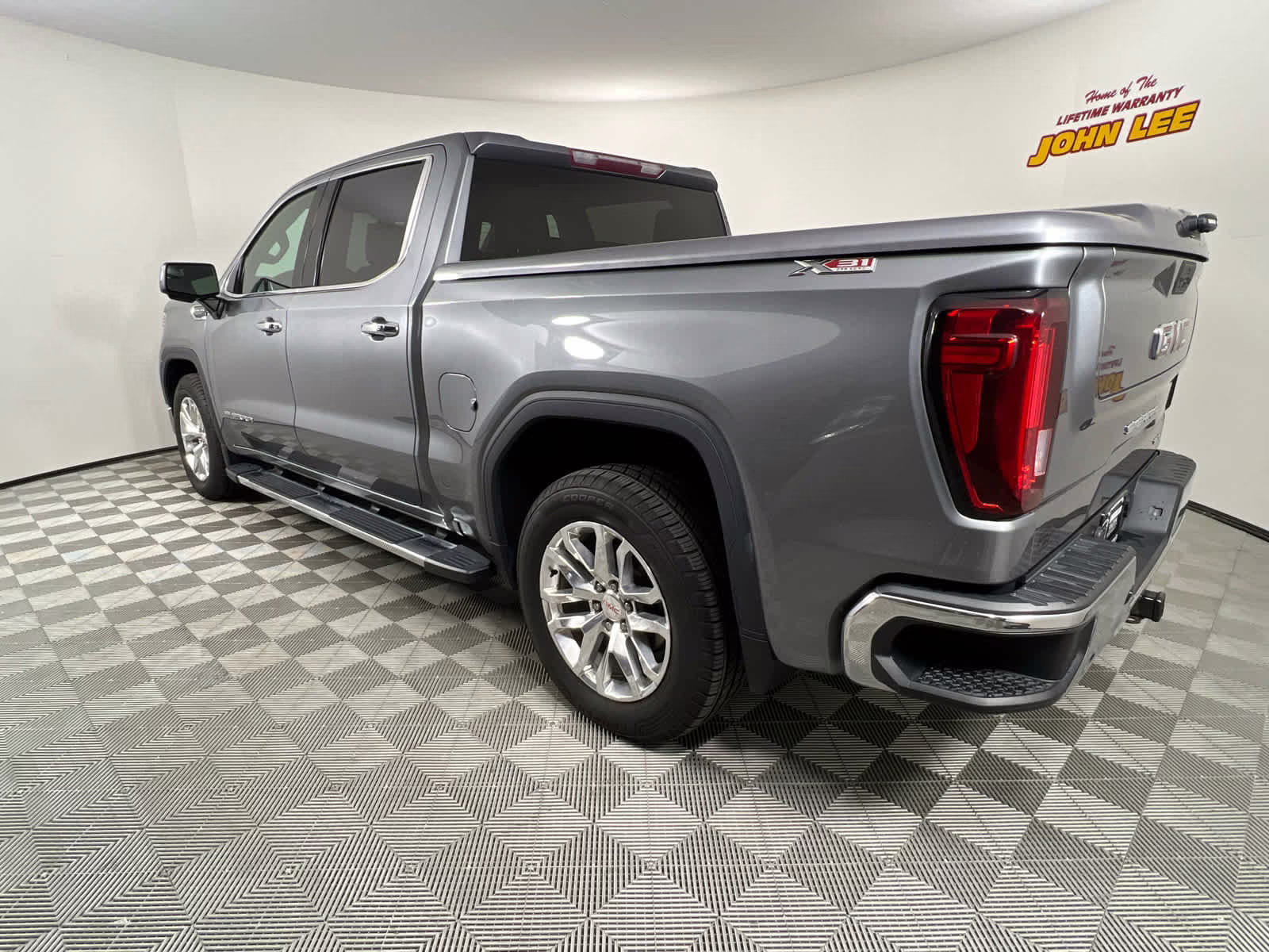 2021 Satin Steel Metallic GMC Sierra 1500 SLT 4X4 Truck