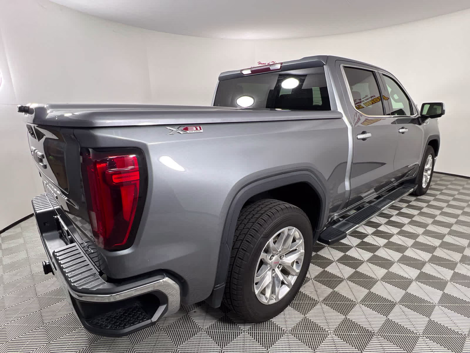 2021 Satin Steel Metallic GMC Sierra 1500 SLT 4X4 Truck