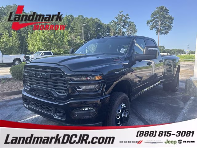 2026 Diamond Black Crystal Pearlcoat Ram 3500 Big Horn 4X4 Truck