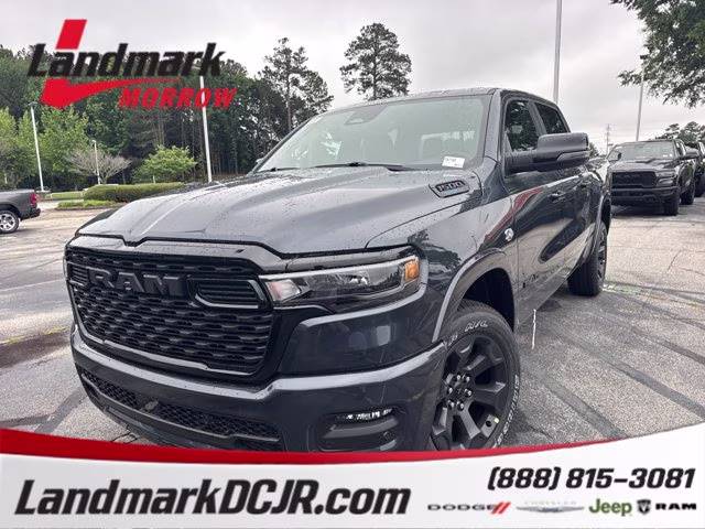 2026 Forged Blue Metallic Ram 1500 Big Horn RWD Truck