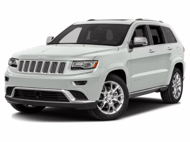 2015 Bright White Clearcoat Jeep Grand Cherokee Summit 4X4 SUV