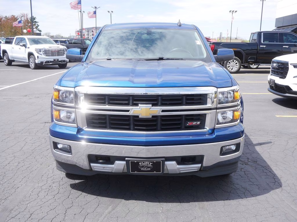 2015 Deep Ocean Blue Metallic Chevrolet Silverado 1500 LT 4X4 Truck