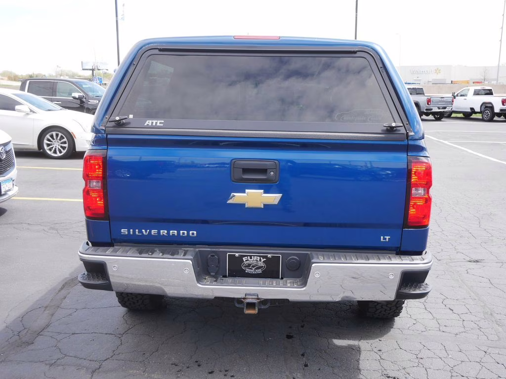 2015 Deep Ocean Blue Metallic Chevrolet Silverado 1500 LT 4X4 Truck