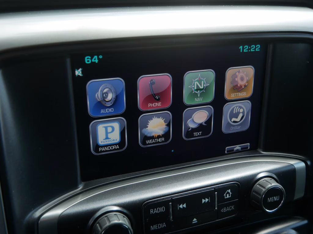 2015 Deep Ocean Blue Metallic Chevrolet Silverado 1500 LT 4X4 Truck