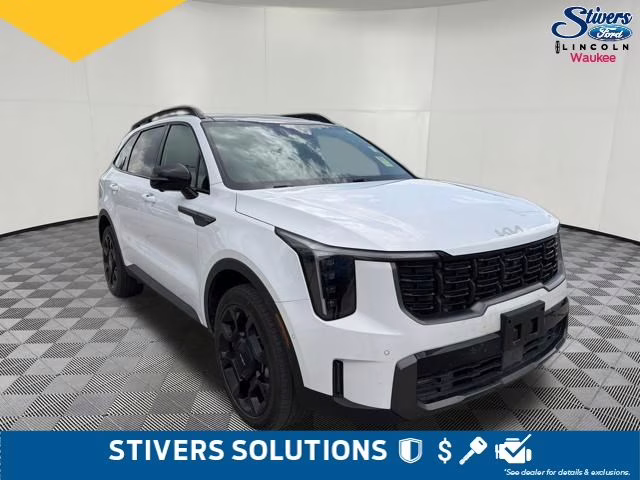 2024 Glacial White Pearl Kia Sorento X-Line SX Prestige AWD SUV