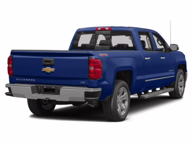 2015 Deep Ocean Blue Metallic Chevrolet Silverado 1500 LT 4X4 Truck