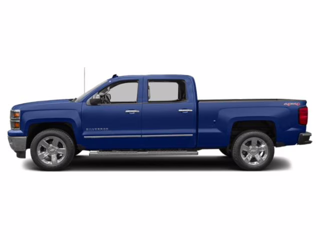2015 Deep Ocean Blue Metallic Chevrolet Silverado 1500 LT 4X4 Truck
