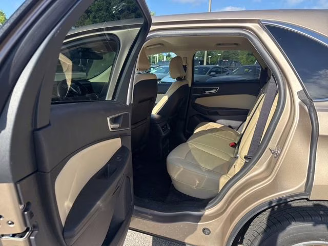 2021 Desert Gold Metallic Ford Edge SEL FWD SUV