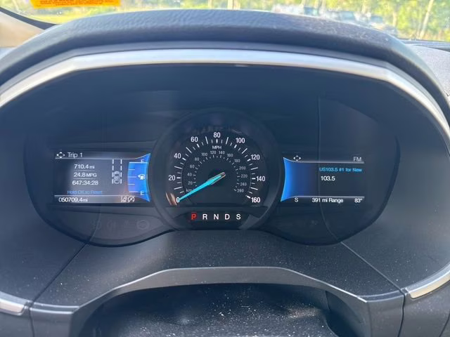 2021 Desert Gold Metallic Ford Edge SEL FWD SUV