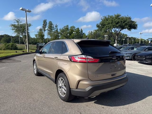 2021 Desert Gold Metallic Ford Edge SEL FWD SUV