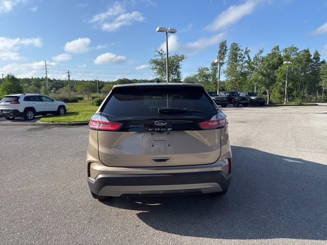 2021 Desert Gold Metallic Ford Edge SEL FWD SUV